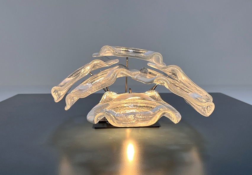 Handblown Murano glass — Crostoli Transparent
