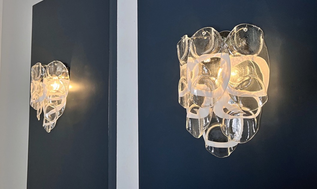 Handblown Murano glass — Crostoli Transparent