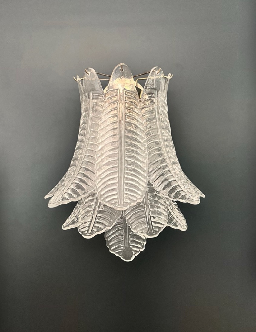 Handblown Murano glass — Felci Transparent
