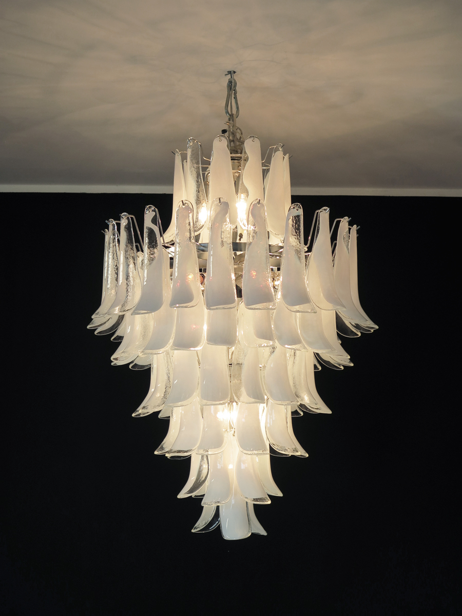 Handblown Murano glass — Petal Transparent