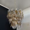 Handblown Murano glass — Crostoli Amber
