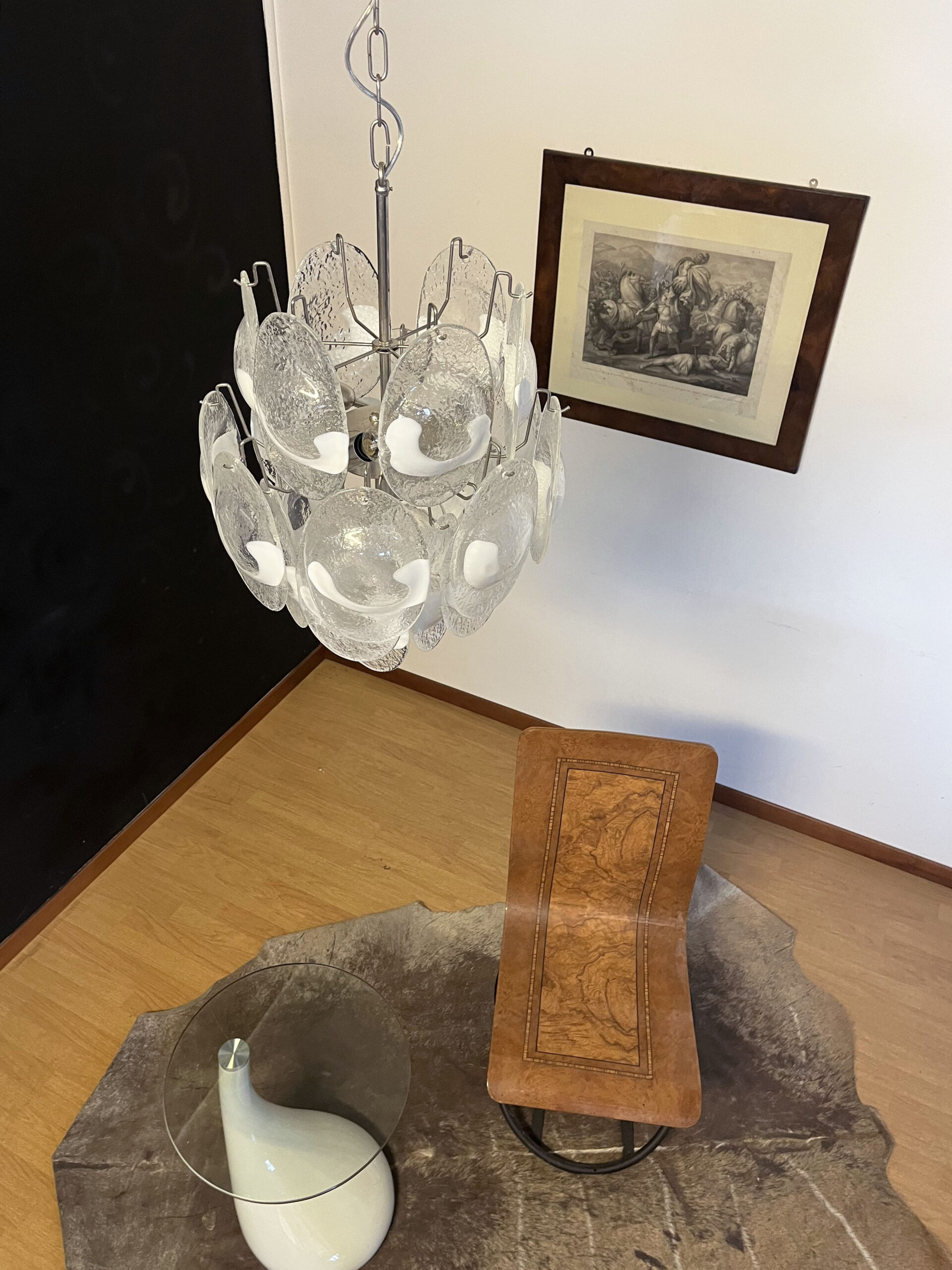 Handblown Murano glass — Lattimo Transparent