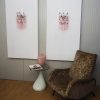 Handblown Murano glass — Poliedri Pink