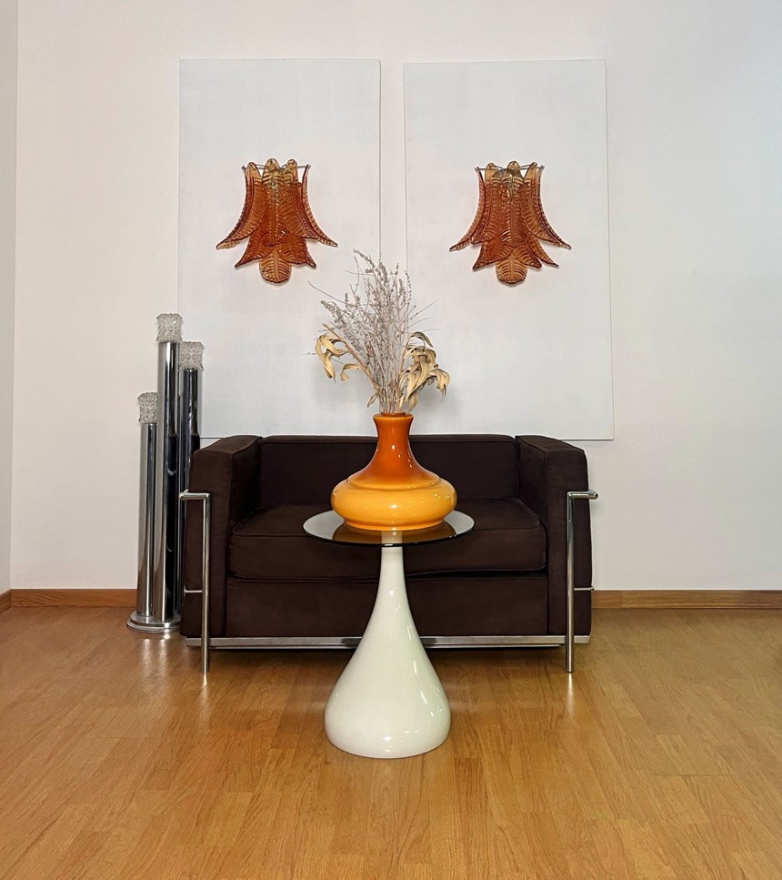 Handblown Murano glass — Felci Amber