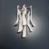 Handblown Murano glass — Petal White