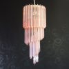 Handblown Murano glass — Quadriedri Pink
