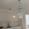 Murano Tubular Chandelier – 75 Glass Prisms — additional view 3