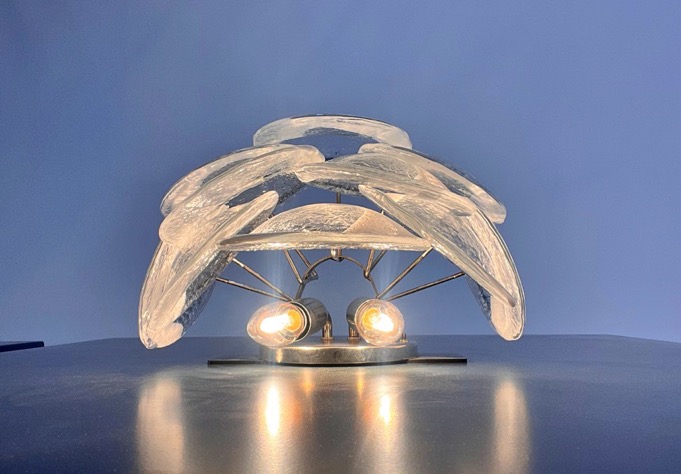 Handblown Murano glass — Lattimo Transparent