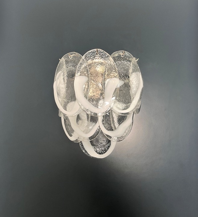 Handblown Murano glass — Lattimo Transparent