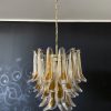 Handblown Murano glass — Petal Amber