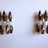 Handblown Murano glass — Poliedri Transparent/Smoked