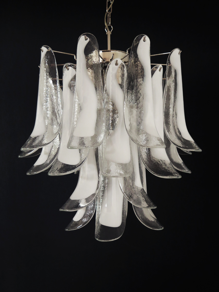Handblown Murano glass — Petal Transparent