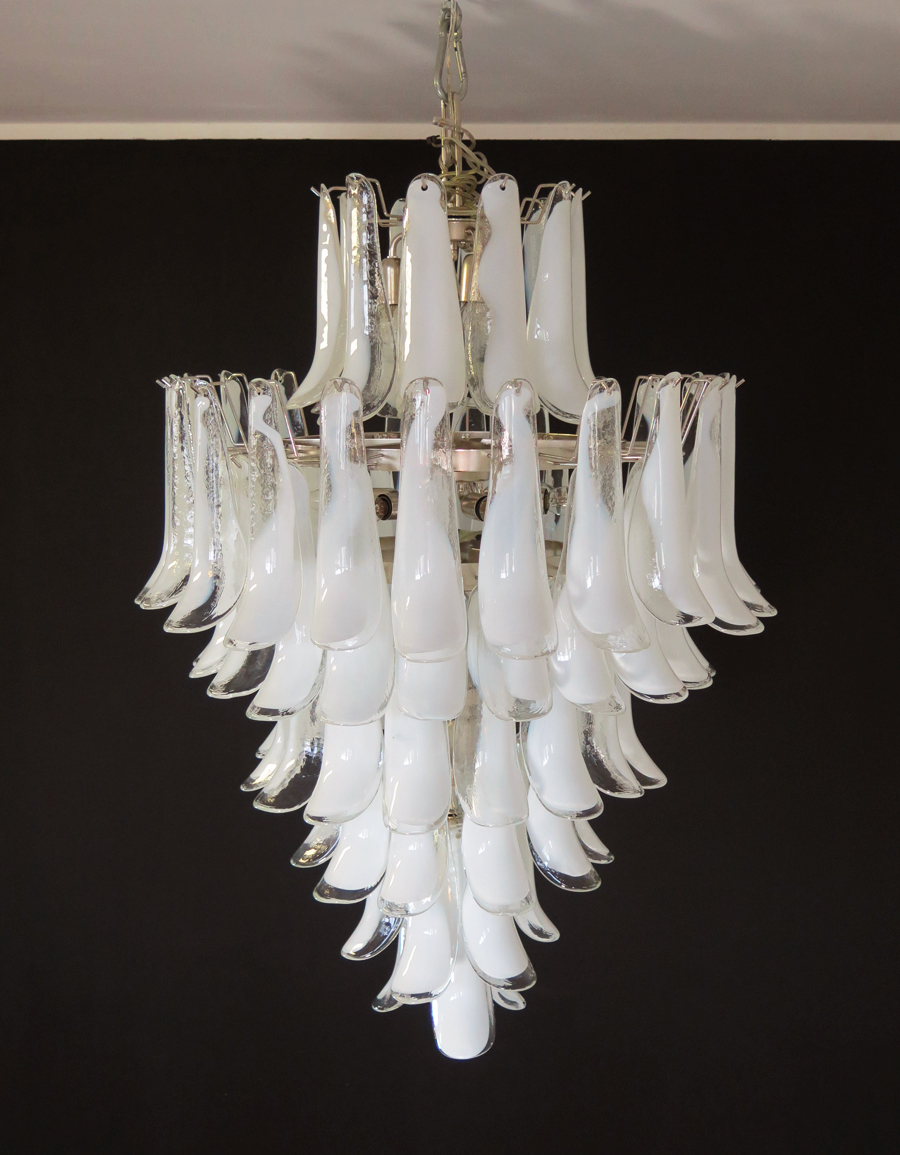 Handblown Murano glass — Petal Transparent
