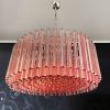 Handblown Murano glass — Triedri Pink