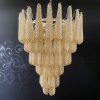 Handblown Murano glass — Drops Amber