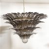 Handblown Murano glass — Palmette Smoked