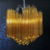 Handblown Murano glass — Quadriedri Amber