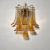 Handblown Murano glass — Petal Amber