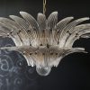Handblown Murano glass — Palmette Transparent