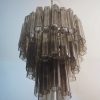 Handblown Murano glass — Tubular Smoked