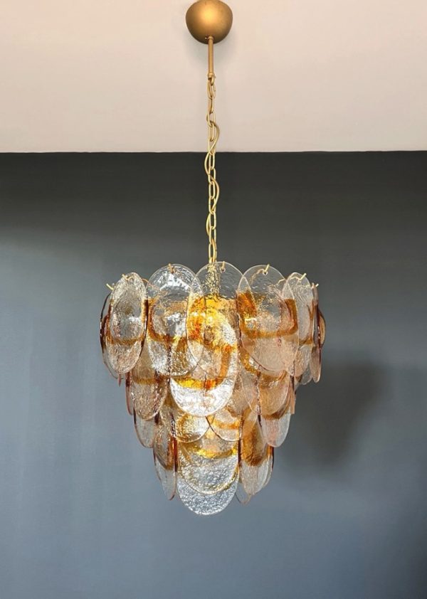 Handblown Murano glass — Lattimo Amber
