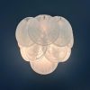 Handblown Murano glass — Disks White