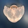 Handblown Murano glass — Disks White