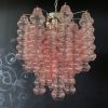 Handblown Murano glass — Tubular Pink