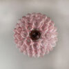 Pink Murano Tubular Chandelier – 48 Glass Prisms