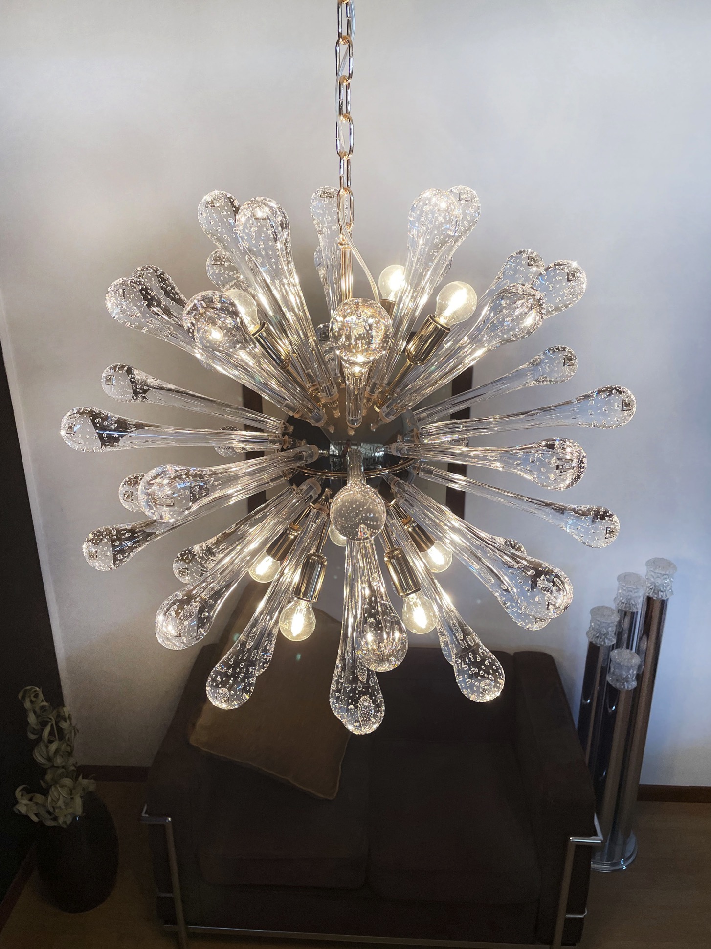 Handblown Murano glass — Sputnik Transparent