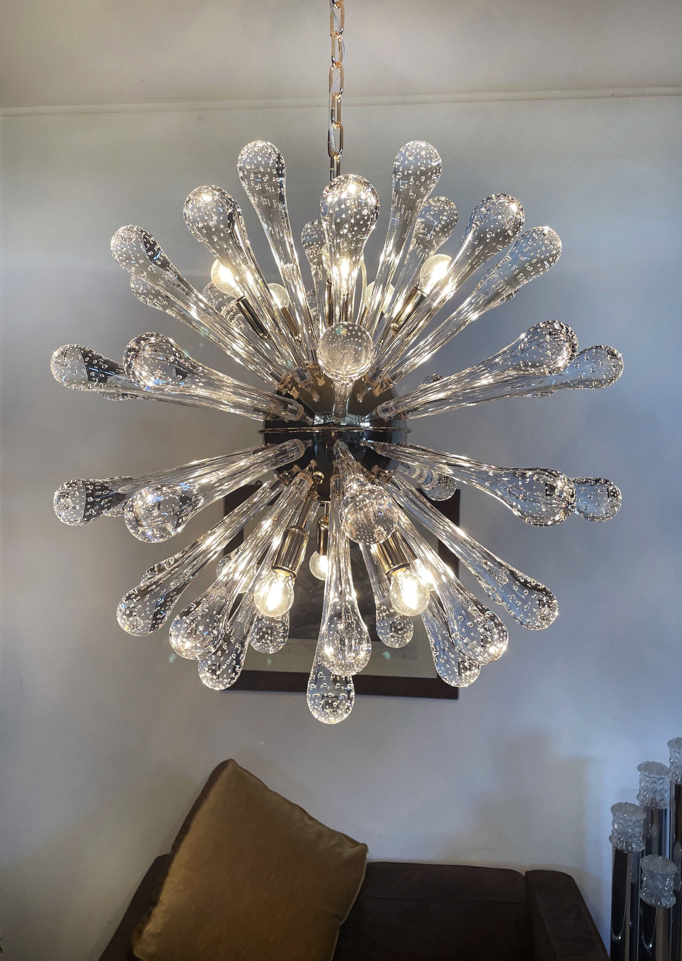 Handblown Murano glass — Sputnik Transparent