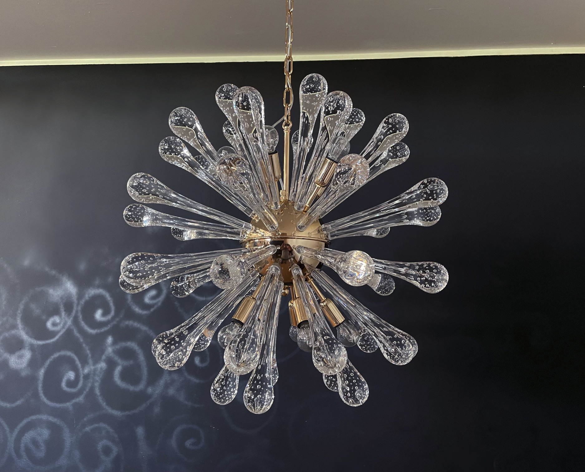 Handblown Murano glass — Sputnik Transparent