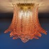 Handblown Murano glass — Felci Pink