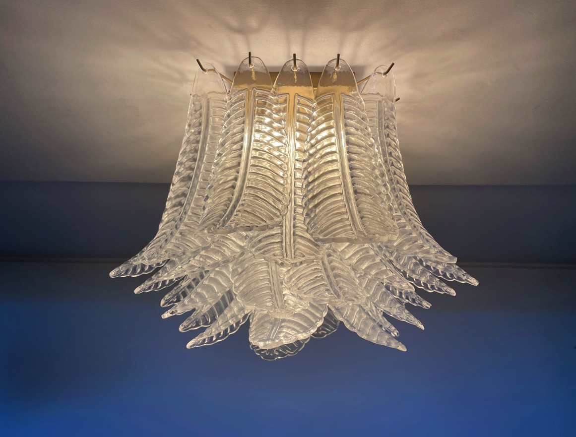 Handblown Murano glass — Felci Transparent
