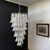 Handblown Murano glass — Petal White