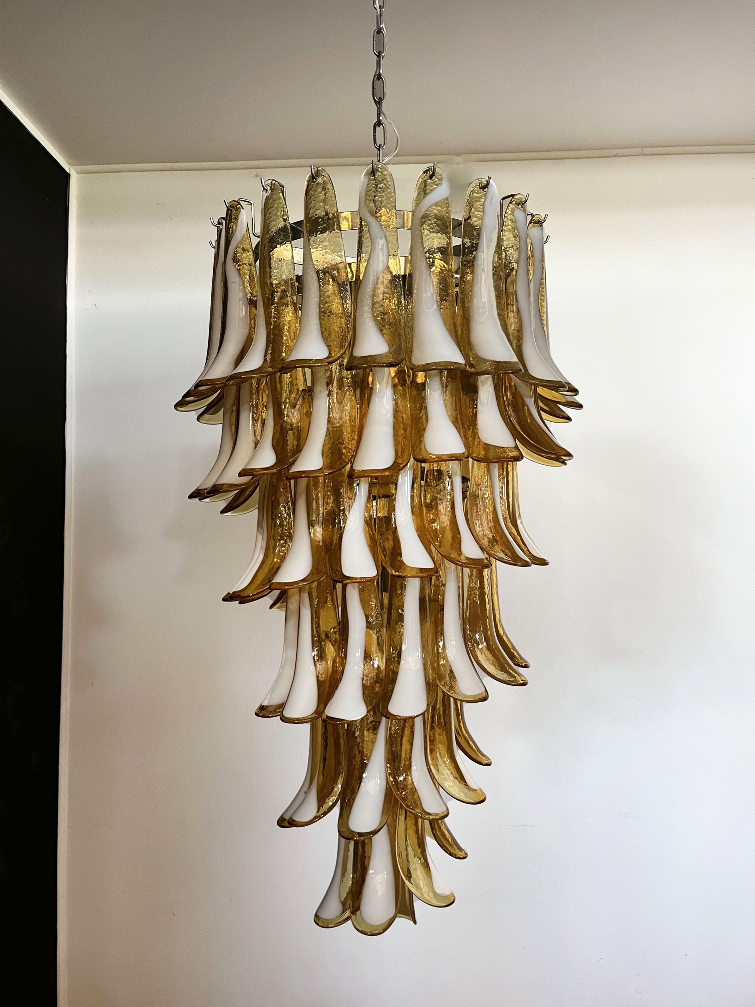 Handblown Murano glass — Petal Transparent