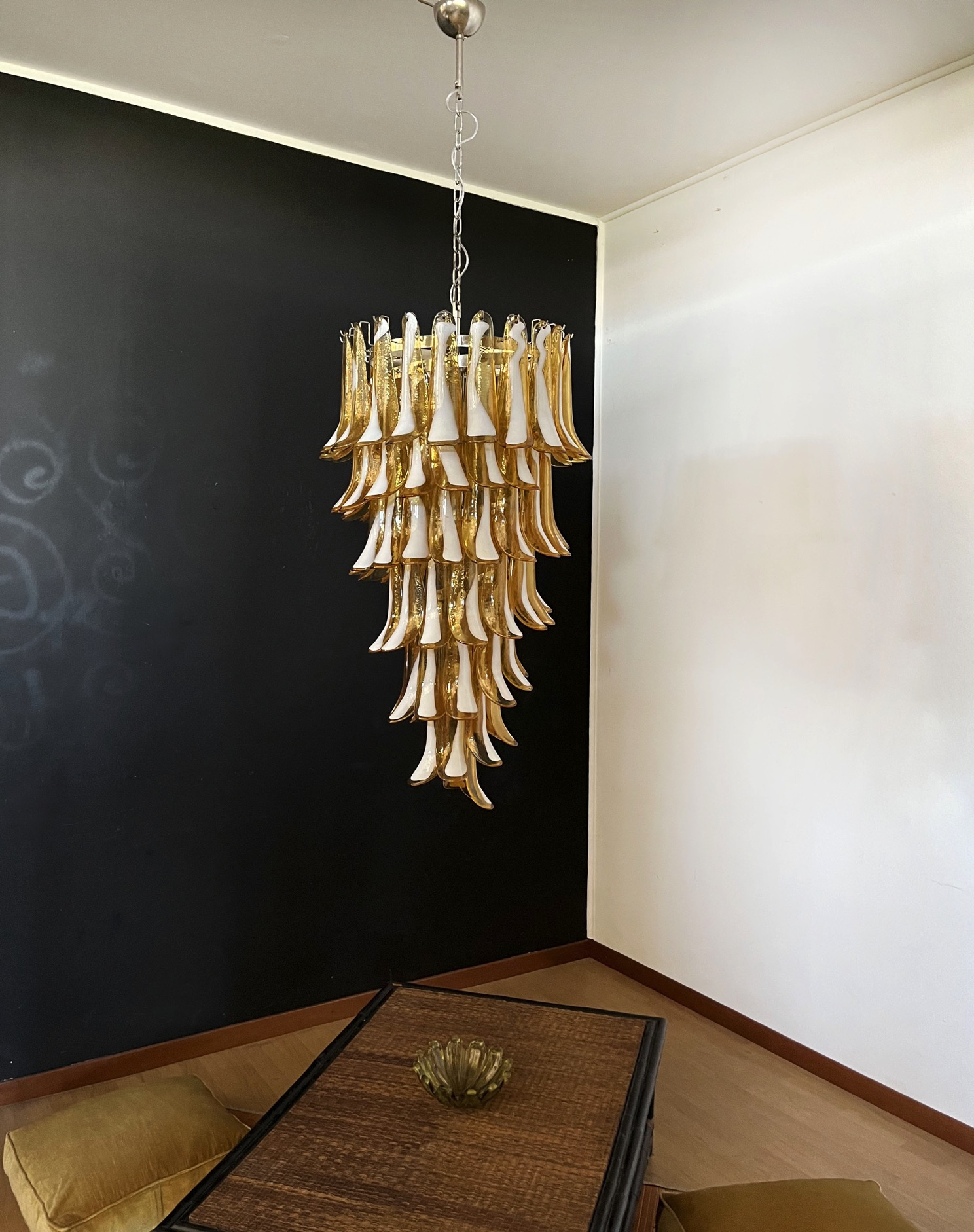 Handblown Murano glass — Petal Transparent