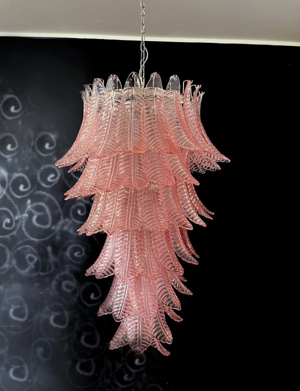 Handblown Murano glass — Felci Pink