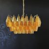 Handblown Murano glass — Poliedri Amber