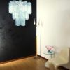 Handblown Murano glass — Tubular Blue
