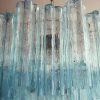 Handblown Murano glass — Tubular Blue