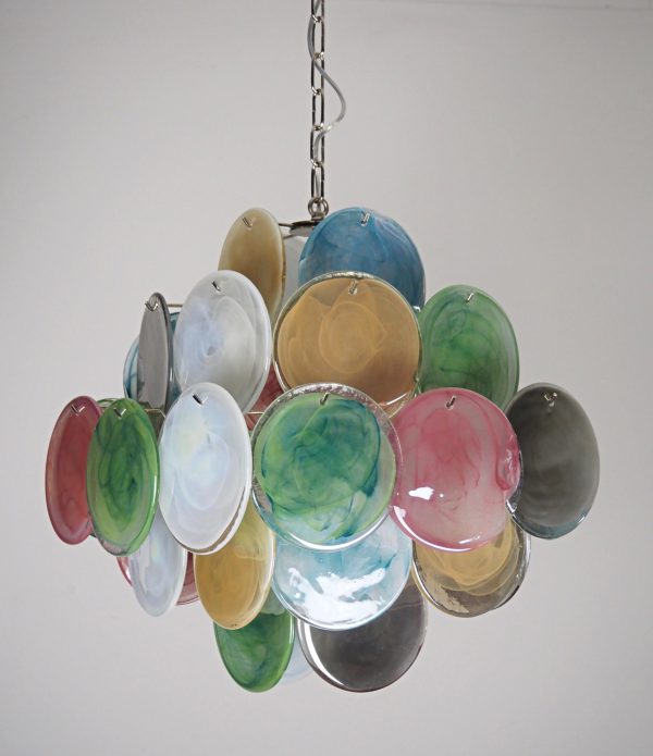Handblown Murano glass — Alabaster Multicolour