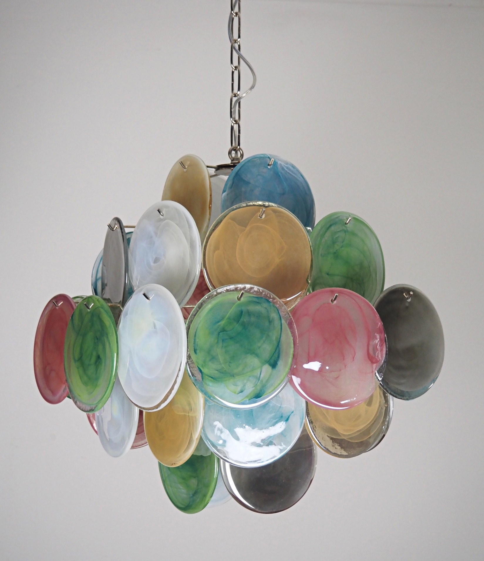 Handblown Murano glass — Alabaster Multicolour