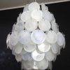Handblown Murano glass — Disks White