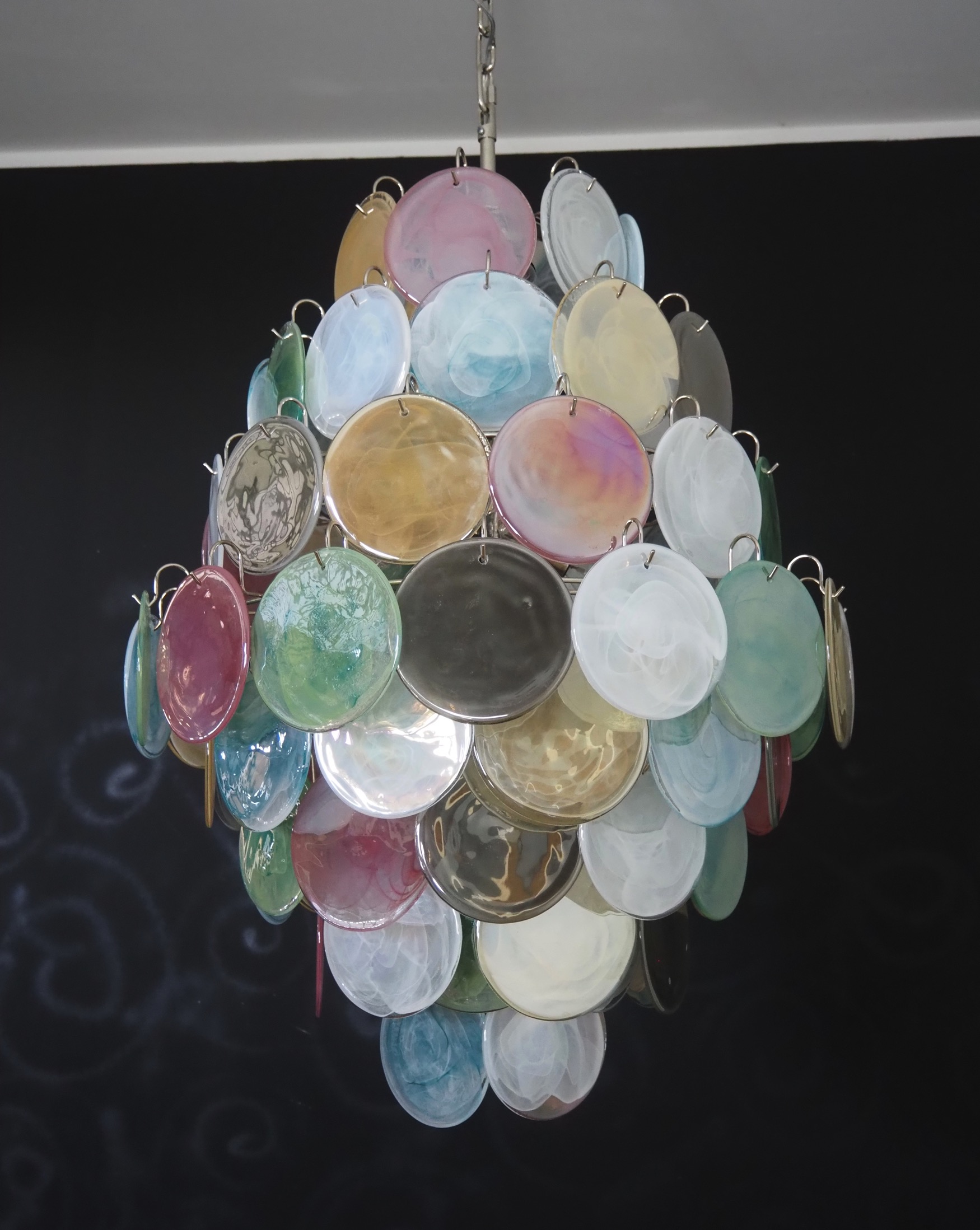 Handblown Murano glass — Disks Multicolour