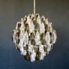 Handblown Murano glass — Poliedri Transparent/Smoked