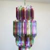 Handblown Murano glass — Quadriedri Multicolour
