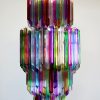 Handblown Murano glass — Quadriedri Multicolour