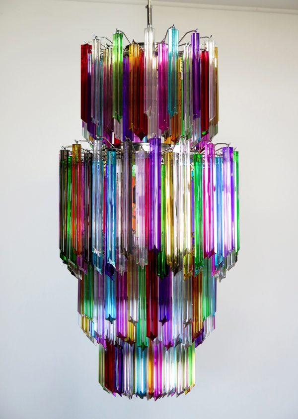 Handblown Murano glass — Quadriedri Multicolour