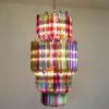 Handblown Murano glass — Quadriedri Multicolour